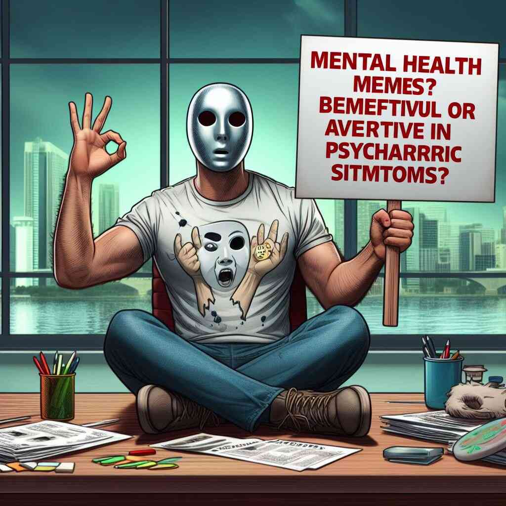 Mental health memes: beneficial or aversive in relation to psychiatric symptoms?